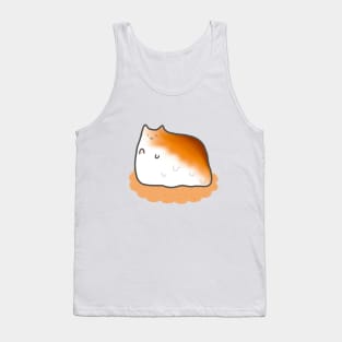 Toasted Marshmallow Cat Simple Cute Sweet Neko Meme Funny Food Anime Tank Top